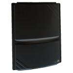 Plastdekselpakke for EC 6 & 10 varm side. Sort