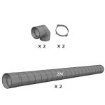 KITIN50+.1, komplett kanalsett for installasjon av IN50