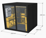 Vinvegg 700 Medium (1930x700xh2350) - Bilde 10